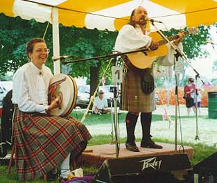 Jane and














 Frank - Highland Games
